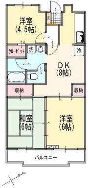 ウェルストンMTの間取り画像