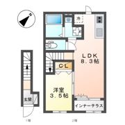 楪の間取り画像