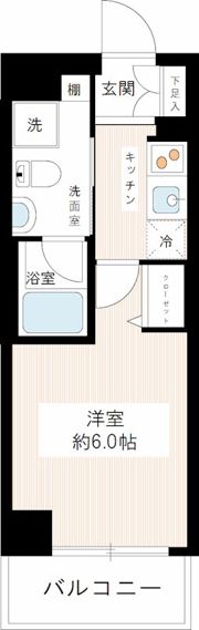 ヴェルト府中の間取り画像