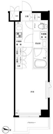 ルーブル川崎八番館の間取り画像