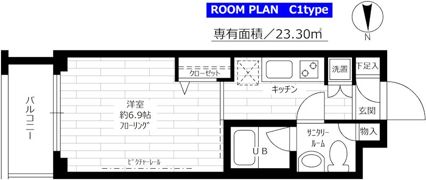 ステージファースト上落合の間取り画像