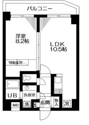 ソレイユほそのの間取り画像