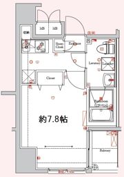 ディアレイシャス新宿中落合の間取り画像