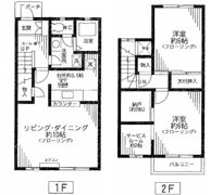 ウォーターパーク塚本F棟の間取り画像