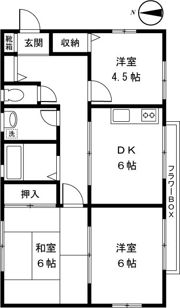 相原アパートの間取り画像
