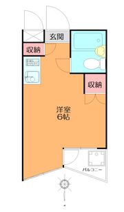 フラット池袋の間取り画像