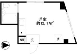 世田谷代田駅前ビルの間取り画像