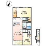 清瀬市シェルルスターテラス新築工事の間取り画像