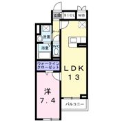 アンソレイユの間取り画像