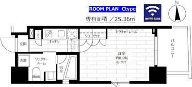 ステージファーストつつじヶ丘アジールコートの間取り画像