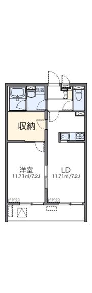 レオネクストアナベルの間取り画像