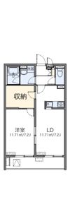 レオネクストアナベルの間取り画像