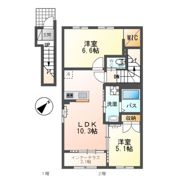 クレサンテームの間取り画像