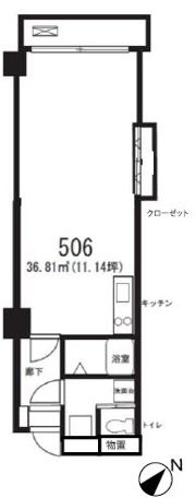 メイツ扶翼中目黒の間取り画像