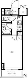 ルーブル三田の間取り画像
