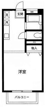 コトー三田の間取り画像
