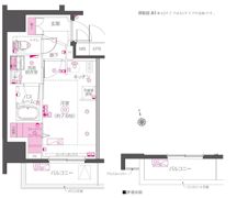 ZOOM秋葉原NORTHの間取り画像