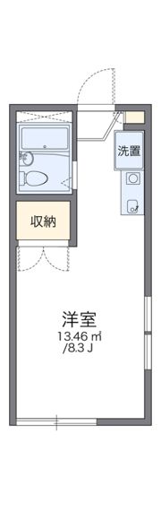 レオパレスリュミエールの間取り画像