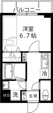 LOC’S SAGINUMAの間取り画像