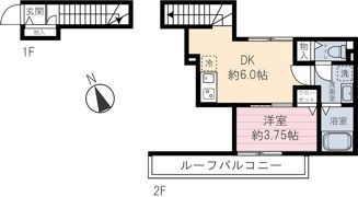 シェ ヌの間取り画像