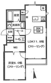 駒沢パークメゾンの間取り画像