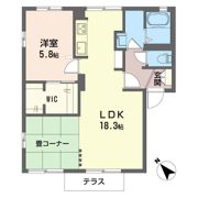 プレジオBの間取り画像
