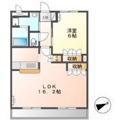 Hillside East（ヒルサイド イースト）の間取り画像