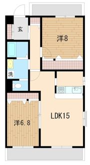 丸久ハイックの間取り画像