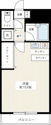 ベルデ南馬込の間取り画像