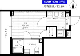 ステージファースト西大井一番館の間取り画像