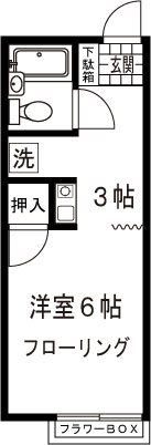 ジュネス鷹の台の間取り画像