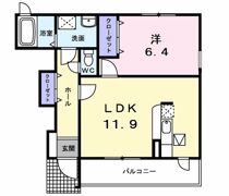 ミニョンの間取り画像
