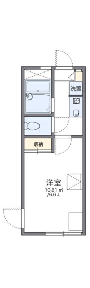 レオパレスガーデ二ア宮沢町の間取り画像