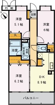 ルシードの間取り画像
