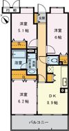 ルシードの間取り画像