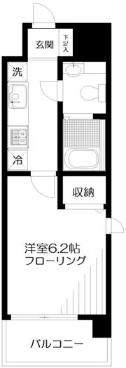 ステージグランデ新高円寺の間取り画像