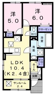 ラ・メテオール Iの間取り画像