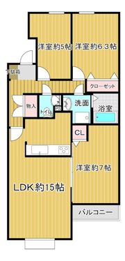 ランビニオンの間取り画像