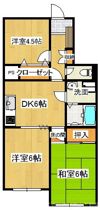 ソレイユアヴリルの間取り画像