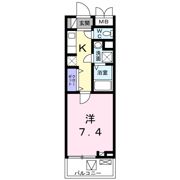 エイトウッズ淵野辺の間取り画像