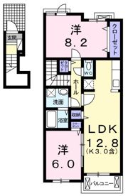 カーサ・ミカドの間取り画像