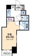 プレール・ドゥーク銀座EASTの間取り画像