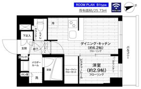 グランドコンシェルジュ練馬中村橋ACの間取り画像