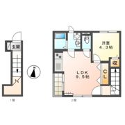 ゼアーズIIの間取り画像