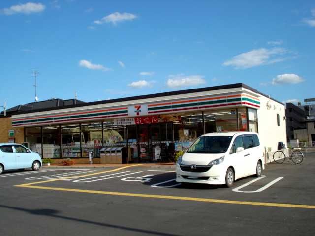 近くのセブンイレブンつきのわ駅北店まで624m（徒歩8分）