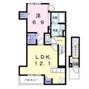 マーレ長崎の間取り画像