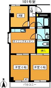 グランド志木の間取り画像