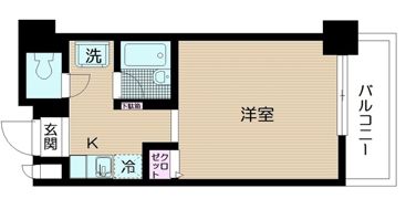 デュオフィール島津山の間取り画像