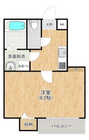 TYエスペランス南池袋の間取り画像