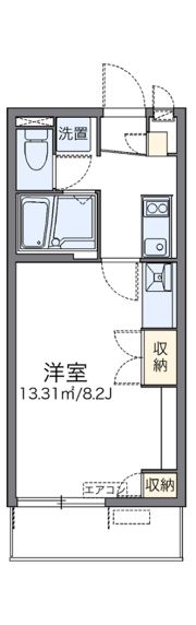 レオネクストシャンブルの間取り画像
